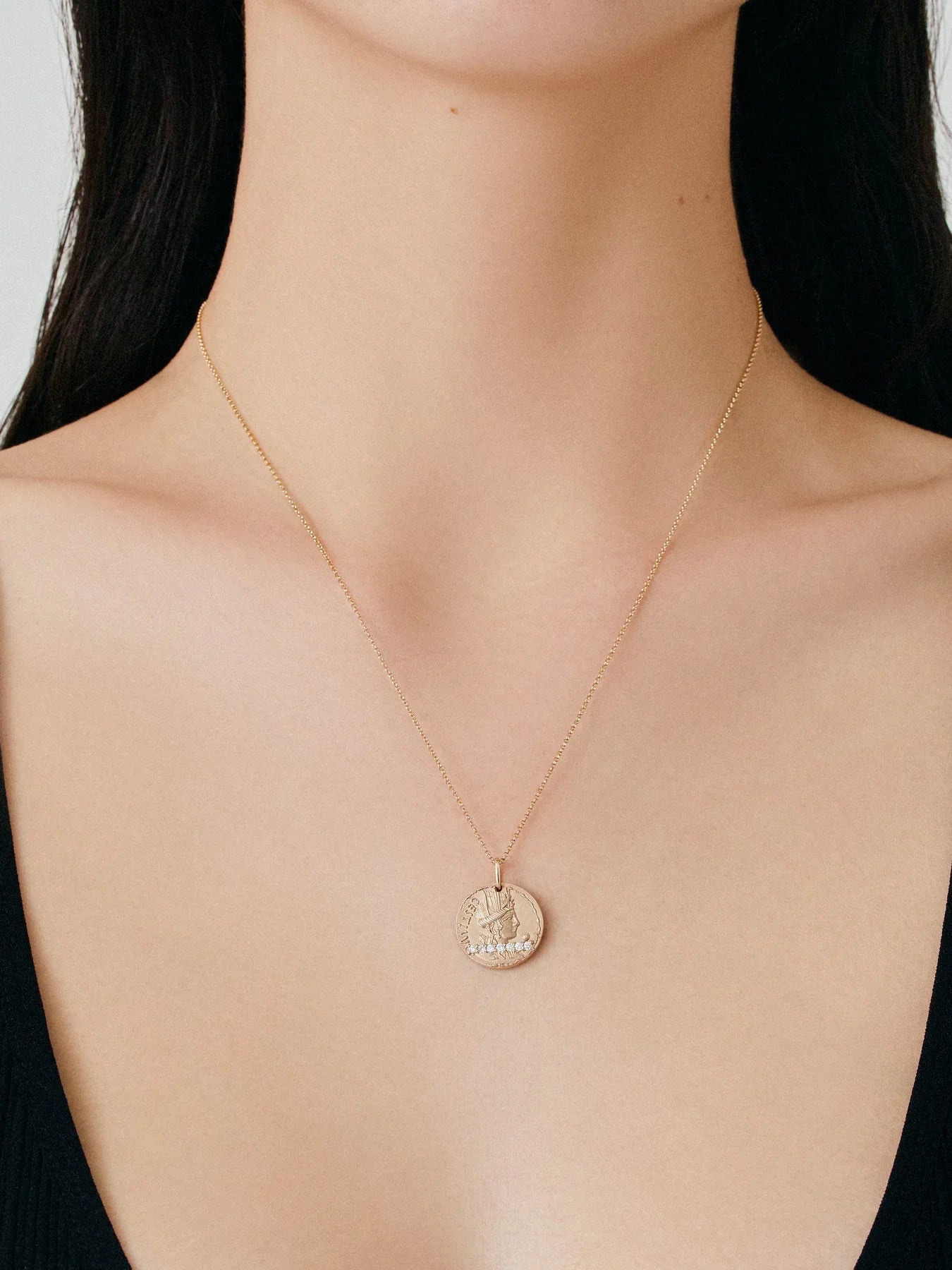  Circle chain necklace - Circle chain necklace -  The Future Rocks -    5 