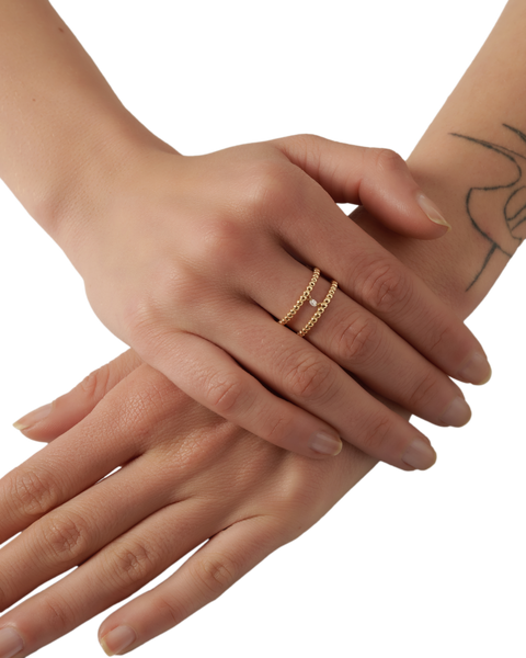 Double nude ring