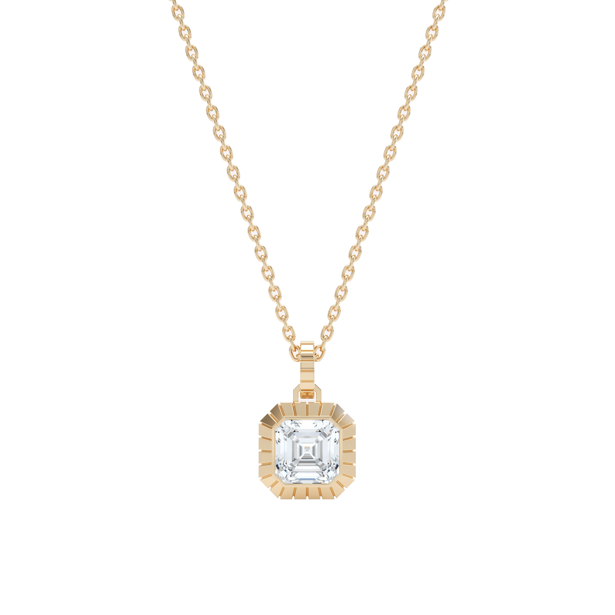 Asscher pendant discount