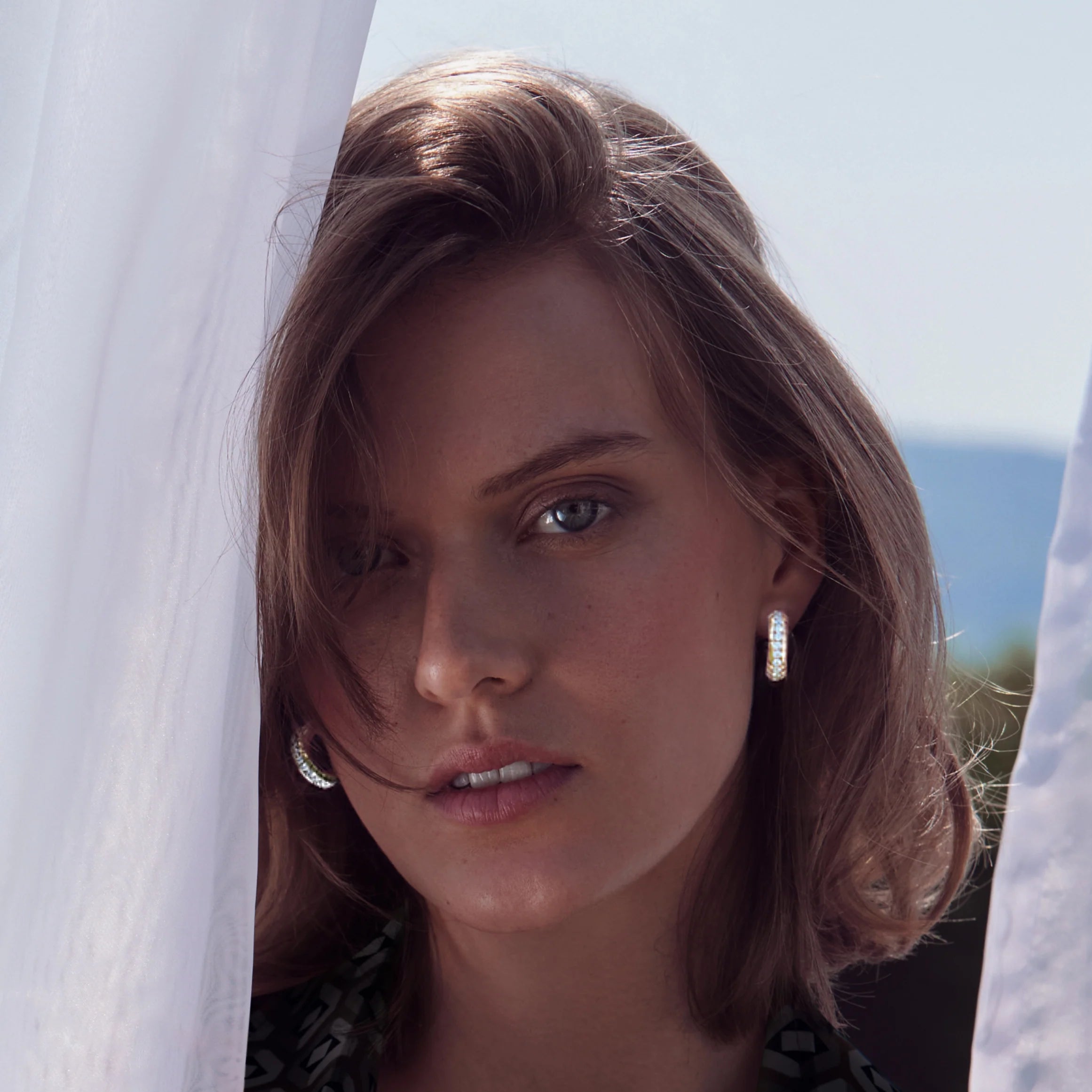  Eternity engraved hoops - Eternity engraved hoops -  The Future Rocks -    2 