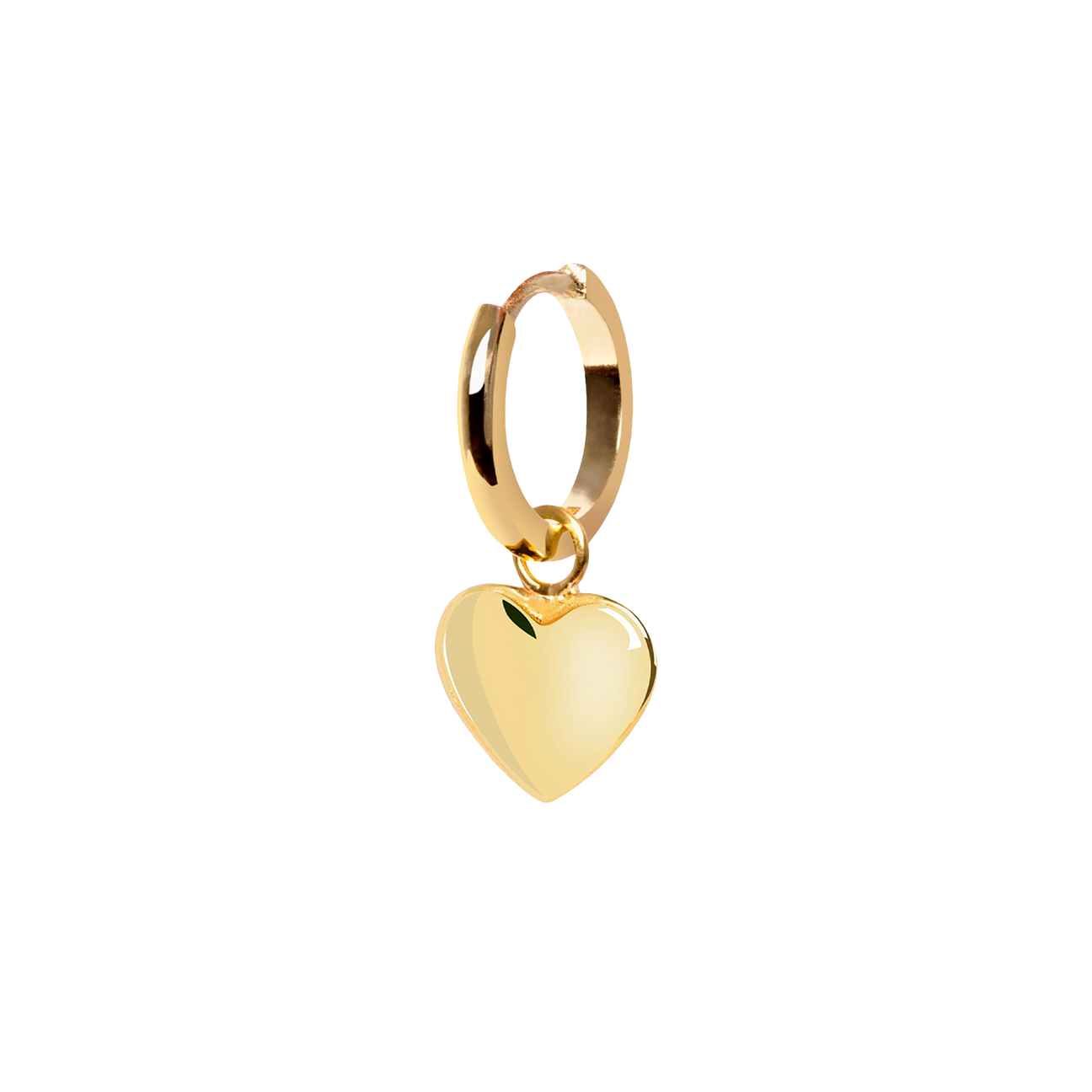  Gold naked heart earrings - Gold naked heart earrings -  The Future Rocks -    1 