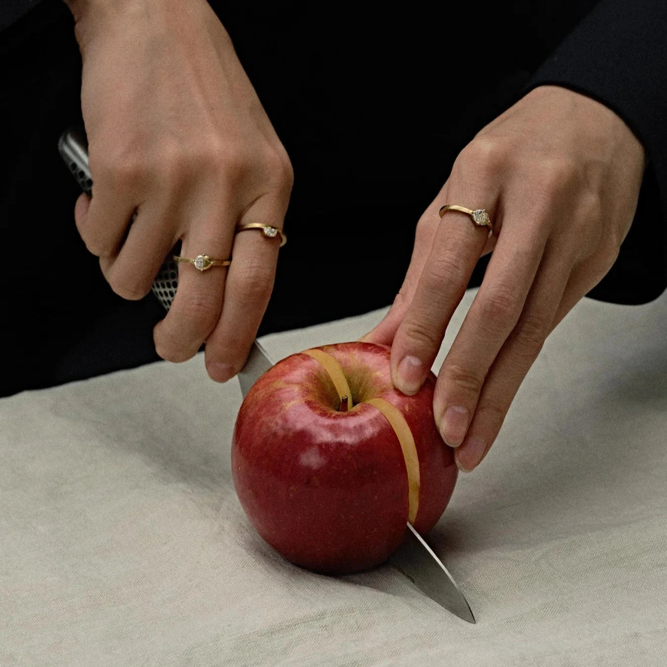  Half moon ring - Half moon ring -  The Future Rocks -    3 