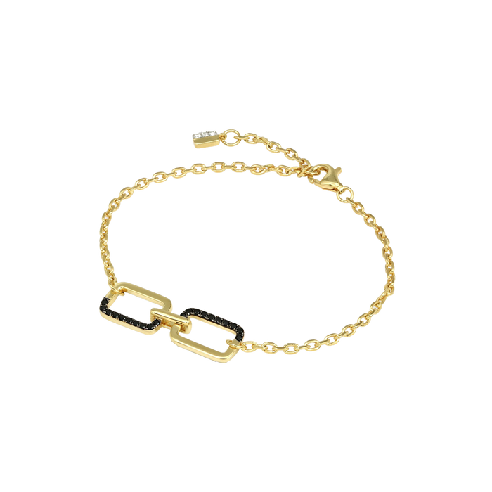  Horizon double-sided bracelet - Double-sided Gold Vermeil Bracelet -  The Future Rocks -    1 