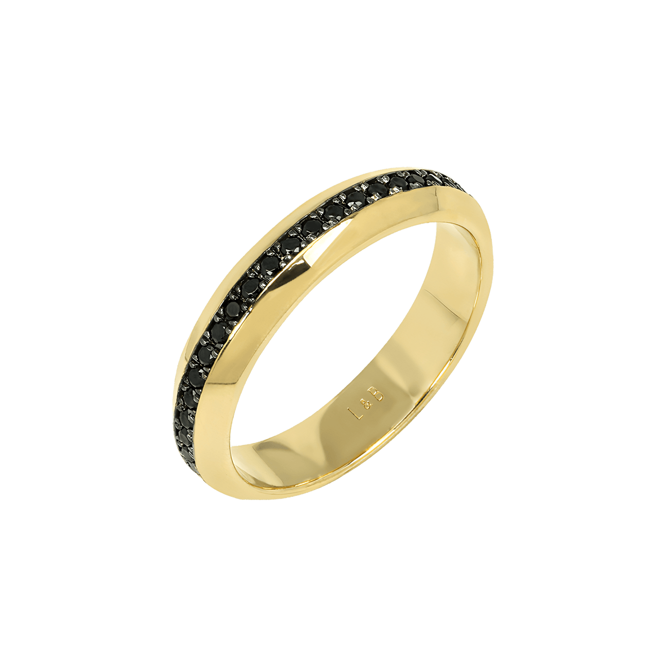  Horizon ring - 18K Recycled Gold Vermeil Horizon Ring -  The Future Rocks -    3 