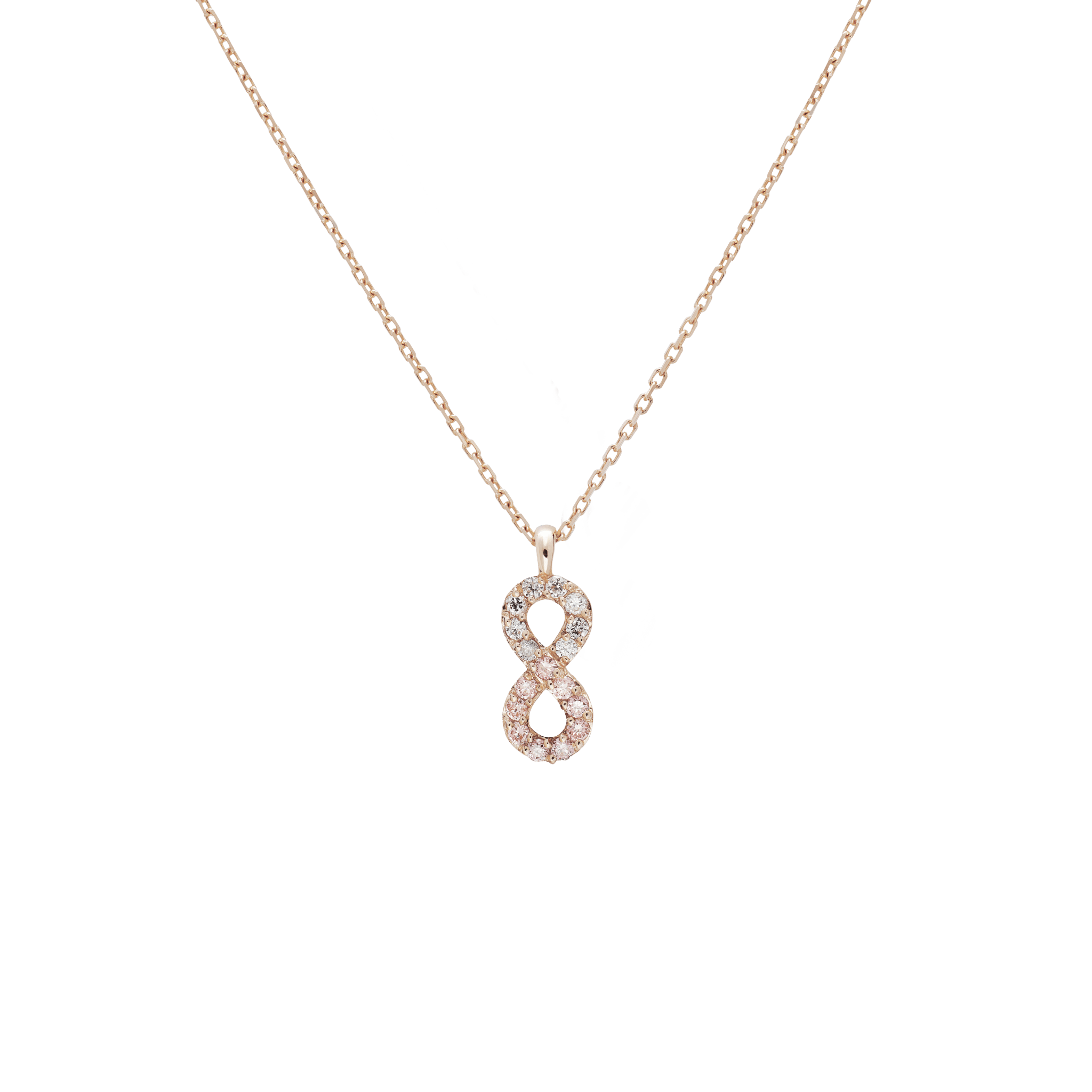  Infinity pink LGD necklace - Infinity pink LGD necklace -  The Future Rocks -    4 