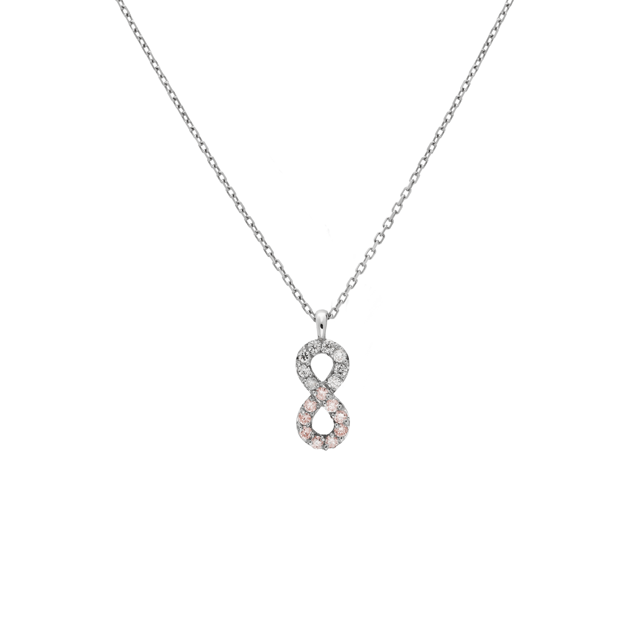  Infinity pink LGD necklace - Infinity pink LGD necklace -  The Future Rocks -    3 
