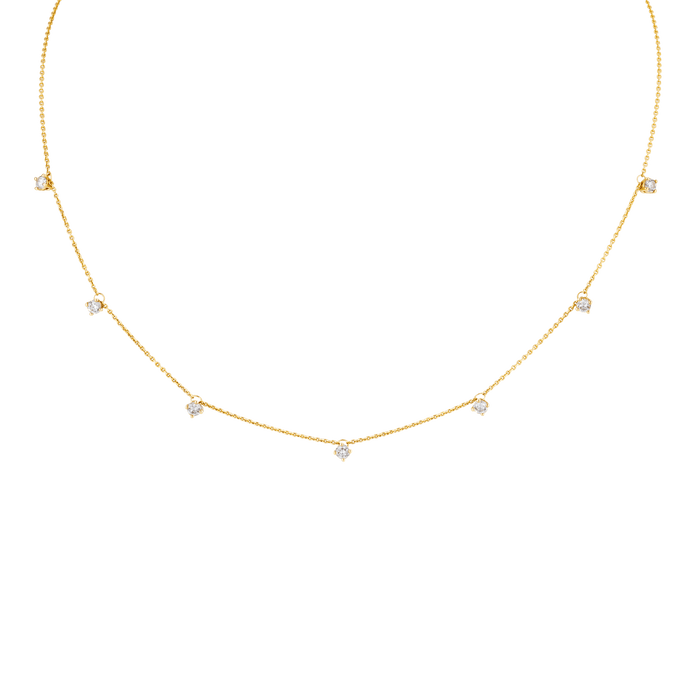  Leya necklace - 14K Recycled Gold Chain Leya Necklace -  The Future Rocks -    1 