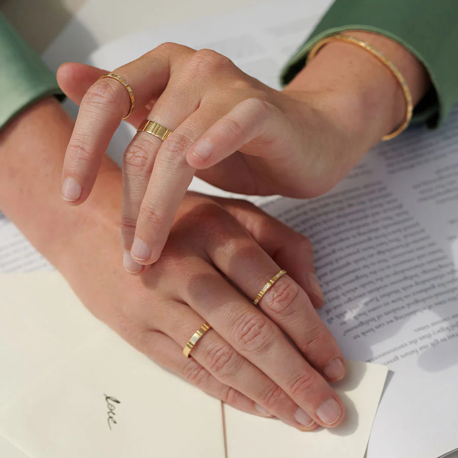  Lovelines wedding ring - Lovelines wedding ring -  The Future Rocks -    2 