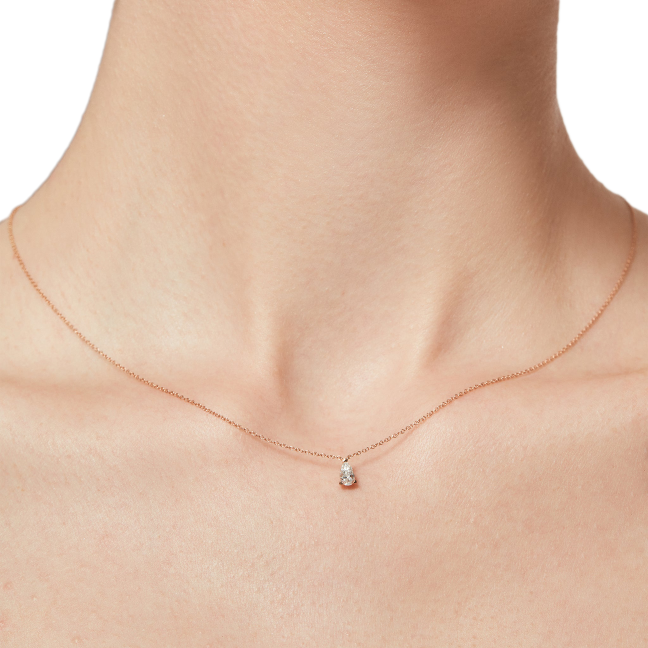  Mars solitaire necklace 0.2ct - Mars solitaire necklace 0.2ct -  The Future Rocks -    2 