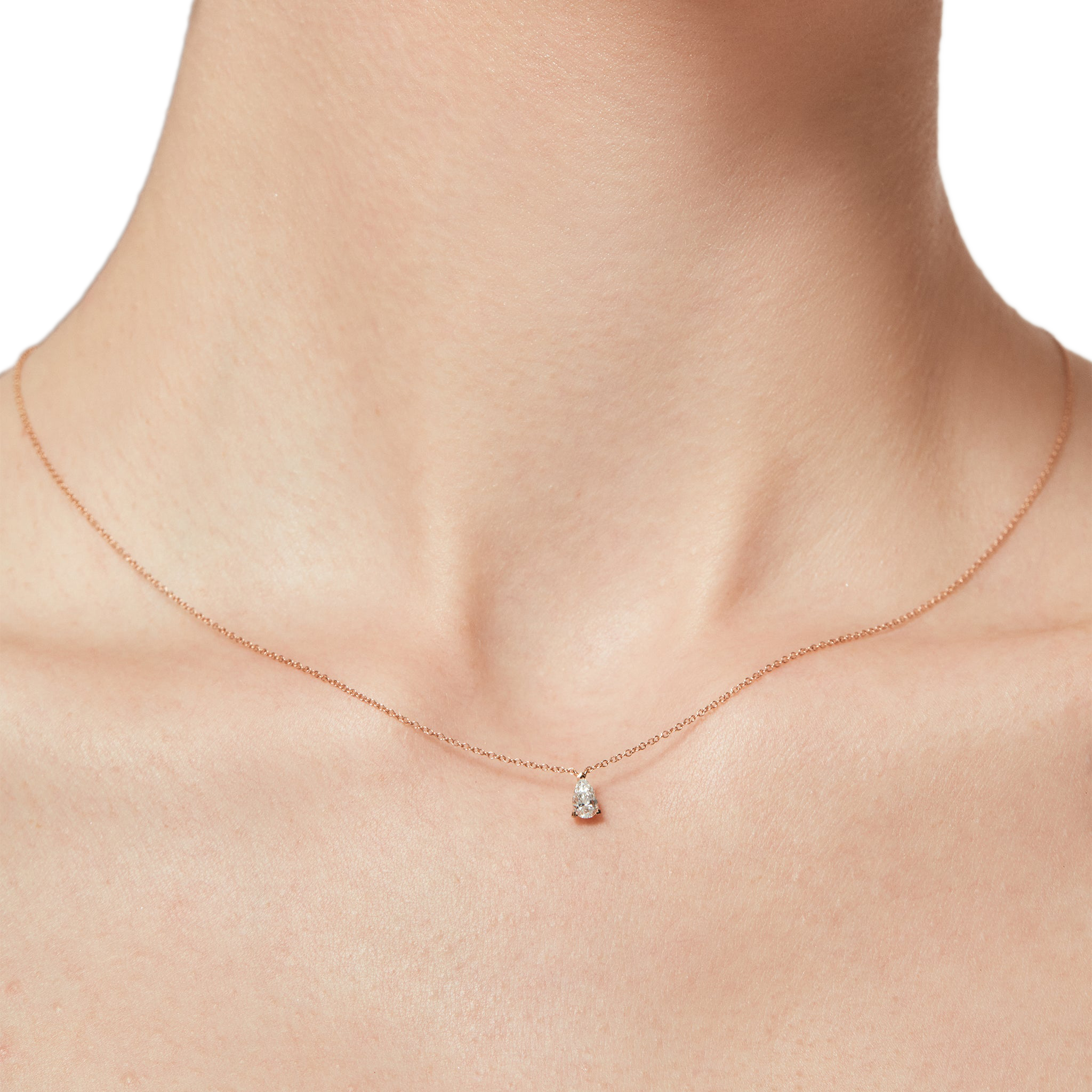  Mars solitaire necklace 0.2ct - Mars solitaire necklace 0.2ct -  The Future Rocks -    2 