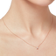 Mercury solitaire necklace