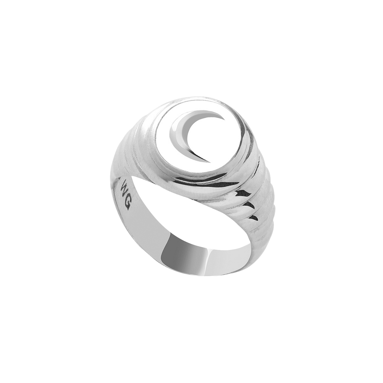  Silver moonchild ring - Silver moonchild ring -  The Future Rocks -    1 