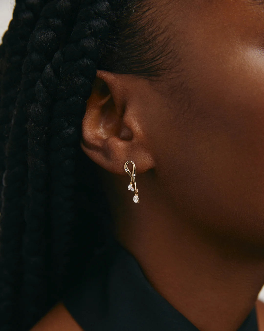  Moon drop earrings - Moon drop earrings -  The Future Rocks -    2 