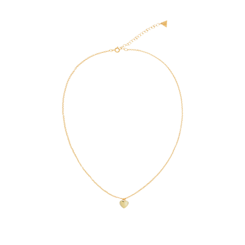  Naked tiny i love me necklace - Gold Heart Pendant Necklace -  The Future Rocks -    1 