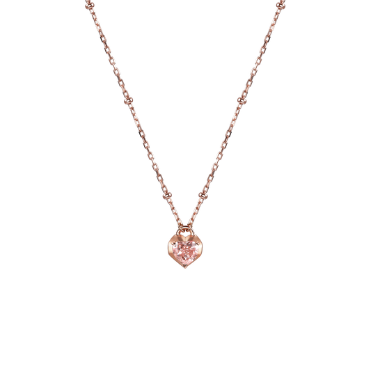 The heart nucleus necklace - Heart Nucleus Diamond Necklace -  The Future Rocks -    1