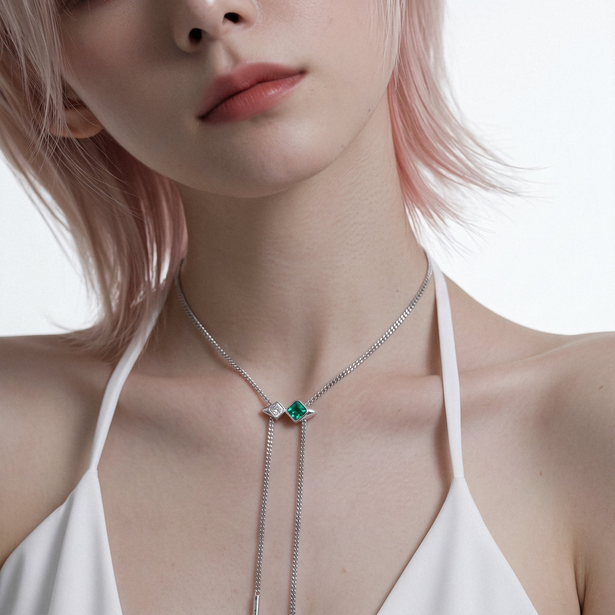 Nova adjustable chain necklace - Nova adjustable chain necklace -  The Future Rocks -    2