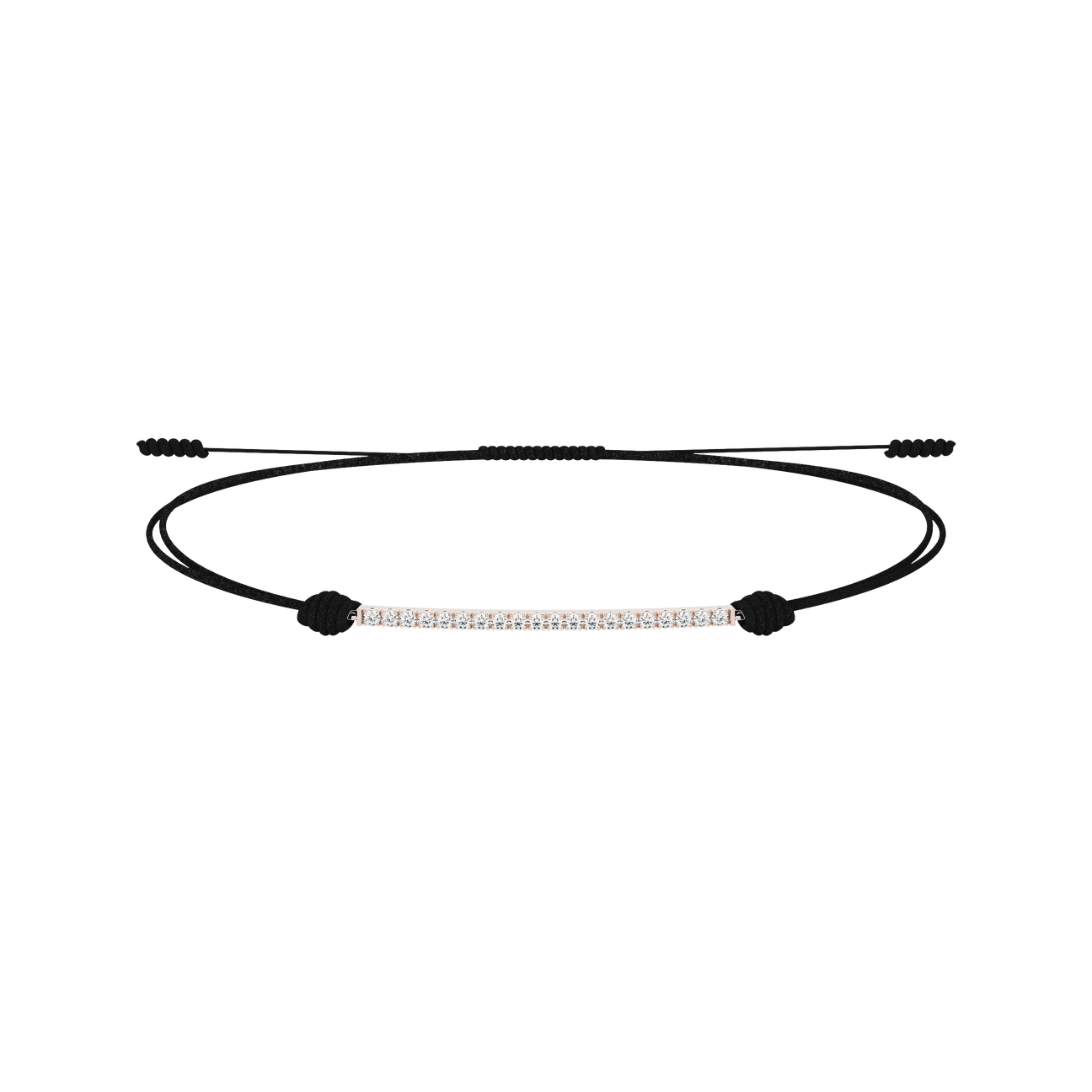  Adachi bracelet - Lab-Grown Pave Diamond Bolo Bracelet -  The Future Rocks -    1 