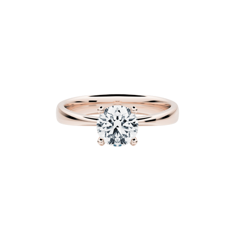  Alaska ring - Lab-Grown Diamond Solitaire Ring -  The Future Rocks  -    1 
