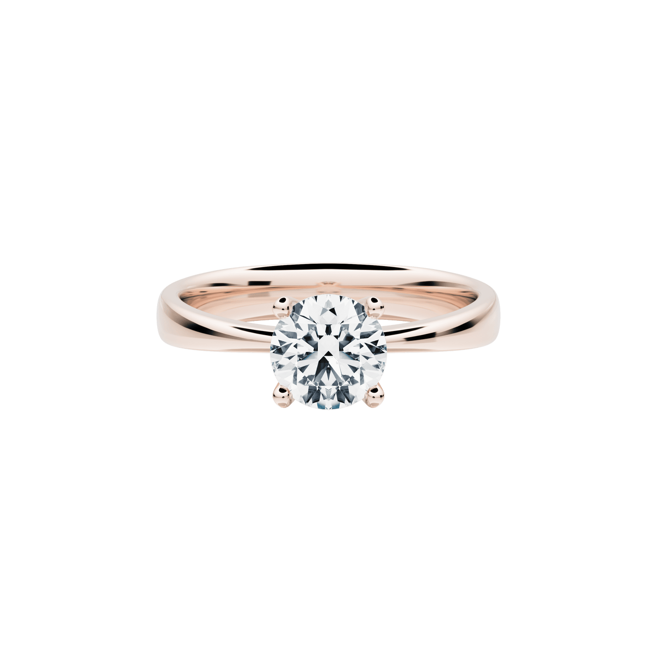  Alaska ring - Lab-Grown Diamond Solitaire Ring -  The Future Rocks -    1 