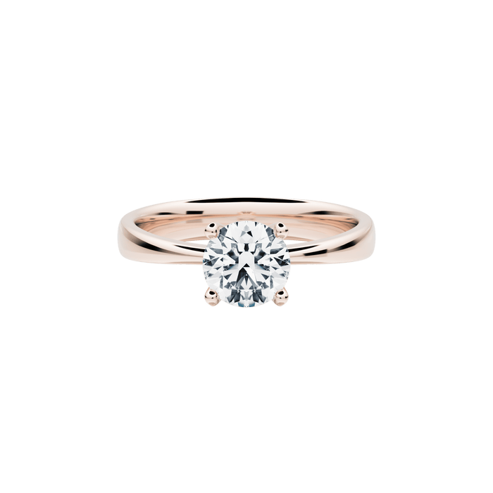  Alaska ring - Lab-Grown Diamond Solitaire Ring -  The Future Rocks -    1 