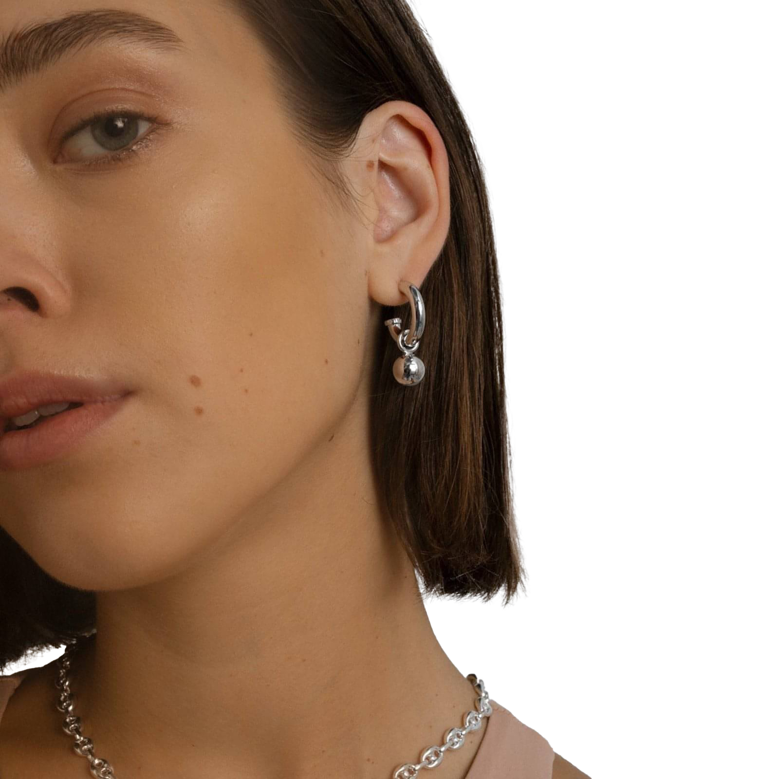  Scout hoop and ball earrings - Scout hoop and ball earrings -  The Future Rocks -    2 