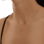 Sunbeam pendant necklace