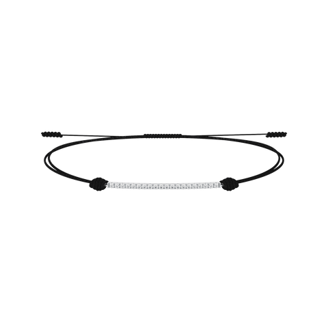  Adachi bracelet - Lab-Grown Pave Diamond Bolo Bracelet -  The Future Rocks  -    3 