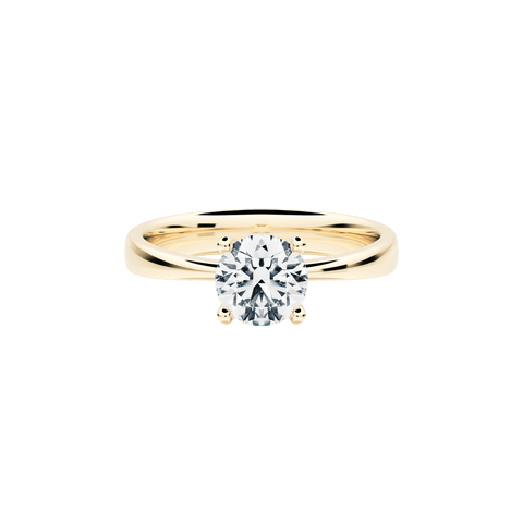  Alaska ring - Lab-Grown Diamond Solitaire Ring -  The Future Rocks  -    4 