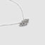 Bubbly necklace II - 14K white gold lab-grown diamond necklace - The Future Rocks