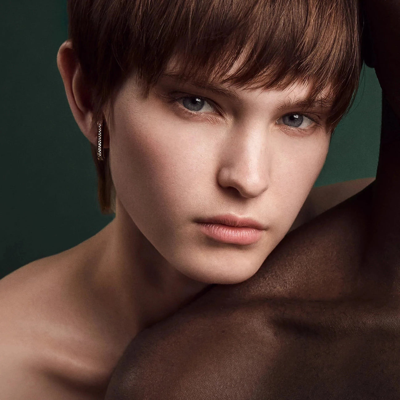  Eternity green enamel ear cuffs - Eternity green enamel ear cuffs -  The Future Rocks -    2 