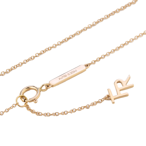 Leo necklace - 18k gold lab-grown diamond zodiac necklace - The Future Rocks