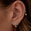  Cosmos earrings - Cosmos Lab-Grown Diamond Stud Earrings -  The Future Rocks  -    3 