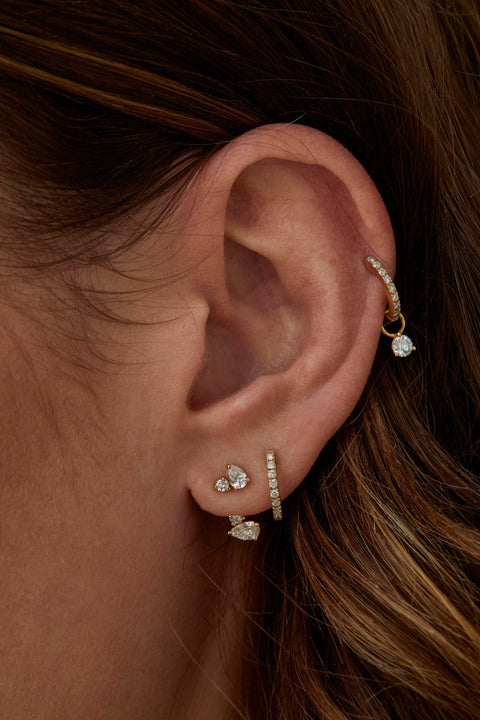  Cosmos earrings - Cosmos Lab-Grown Diamond Stud Earrings -  The Future Rocks  -    3 