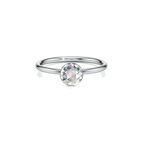  Bubble solitaire ring - Lab-Grown Diamond Bubble Solitaire Ring -  The Future Rocks  -    6 