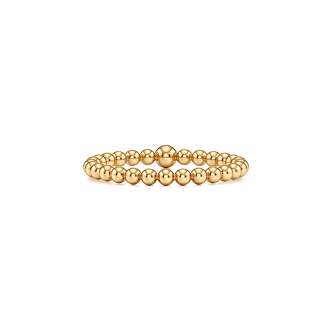 Bubble ring - 18k recycled gold lab-grown diamond rings - The Future Rocks