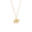 Alfil charm necklace - Gold vermeil necklace - The Future Rocks