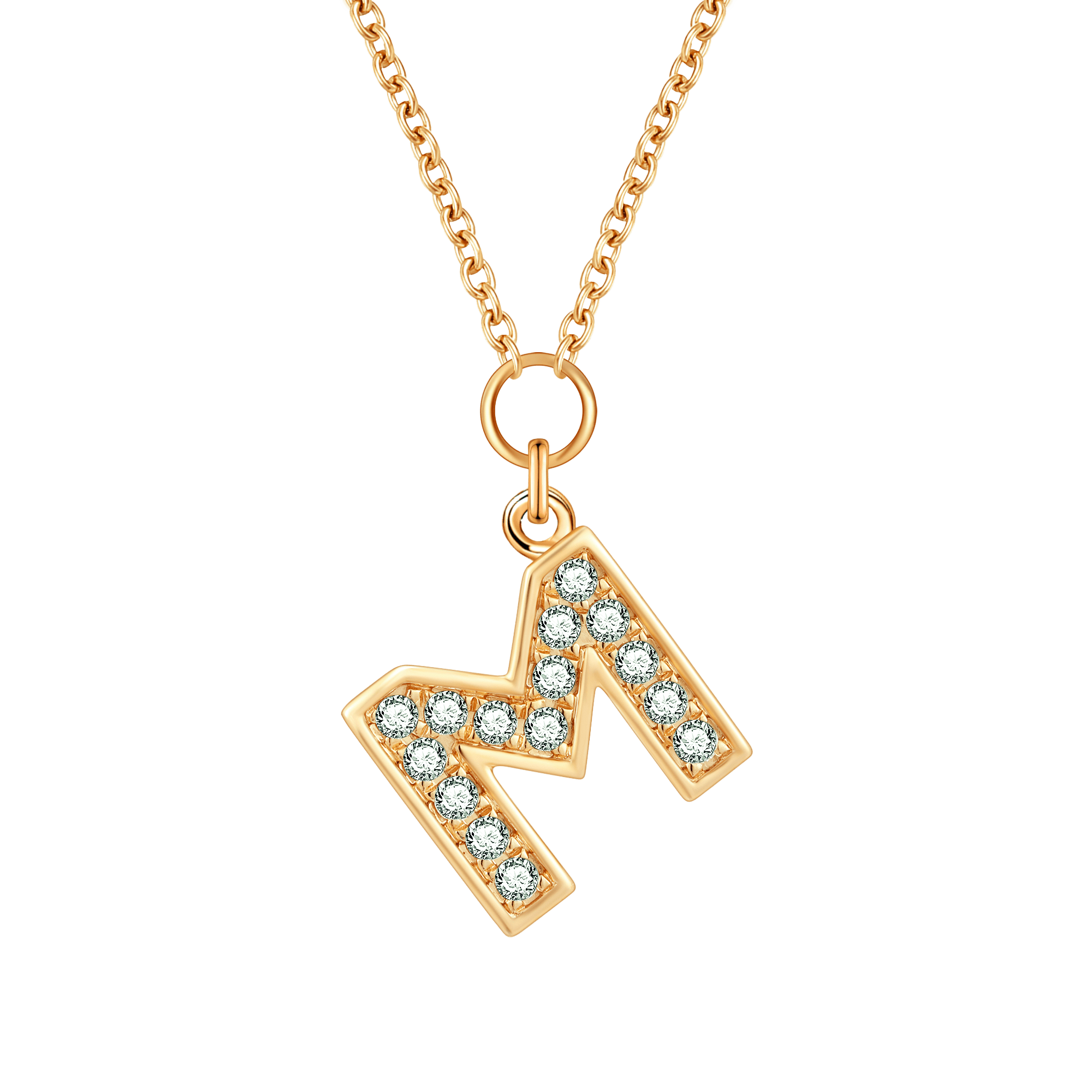 Alphabet LGD pendant necklace - The Future Rocks