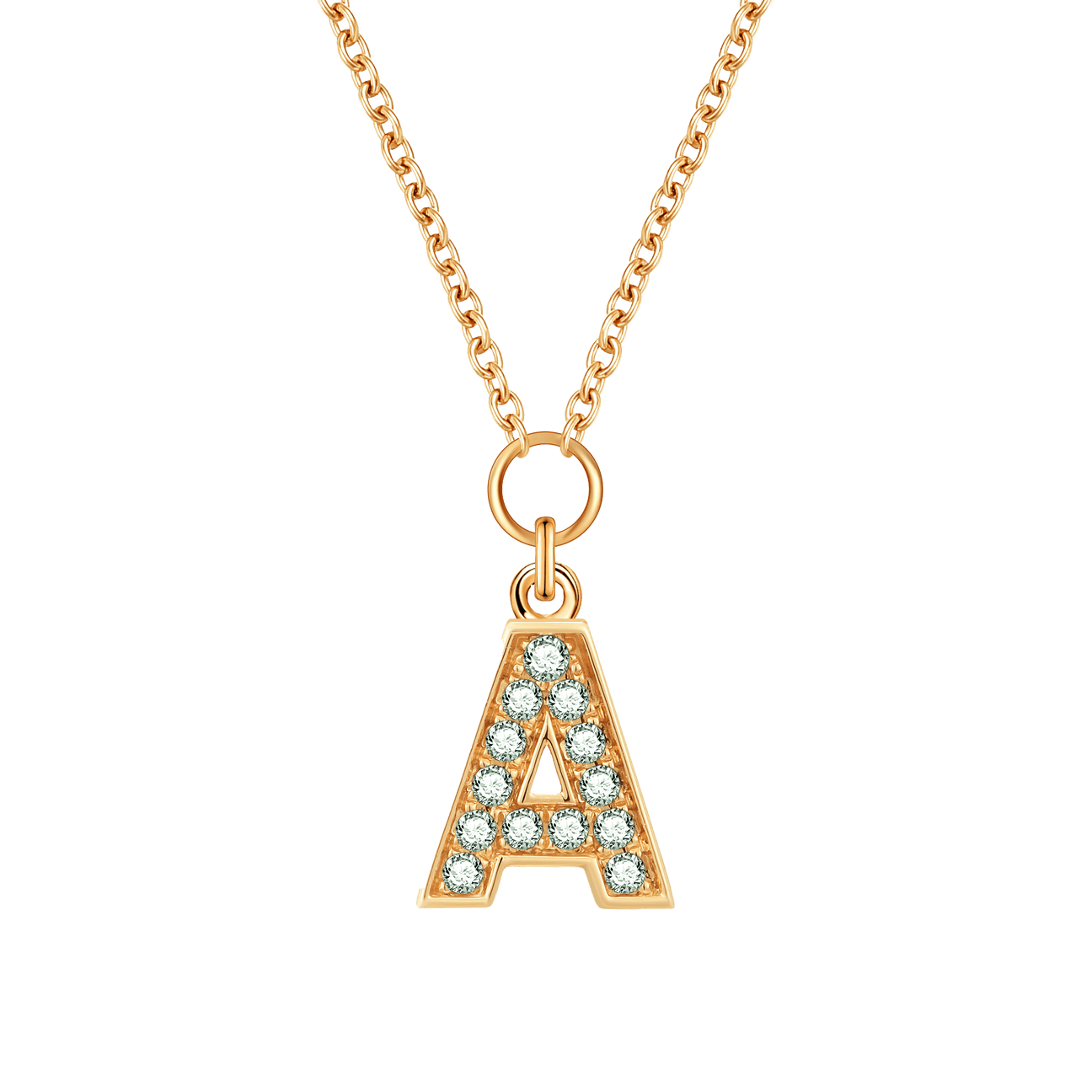 Alphabet LGD pendant necklace - The Future Rocks