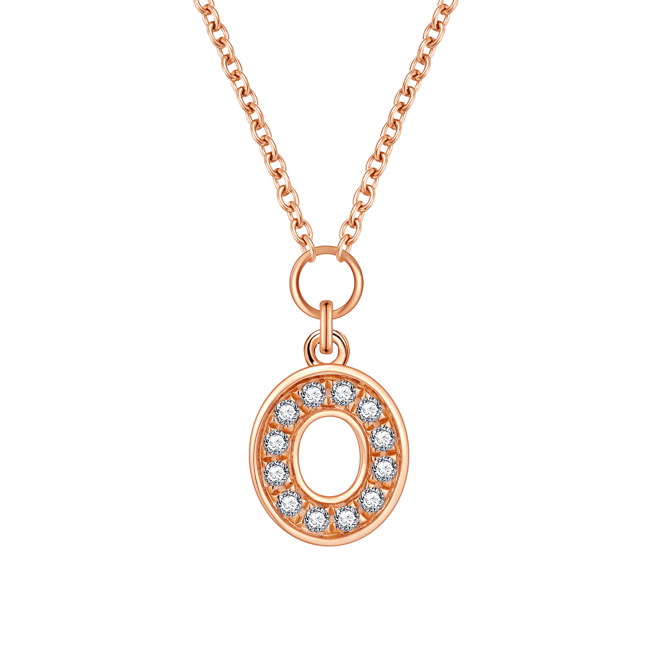  Alphabet LGD pendant necklace - Alphabet LGD pendant necklace -  The Future Rocks -    17 