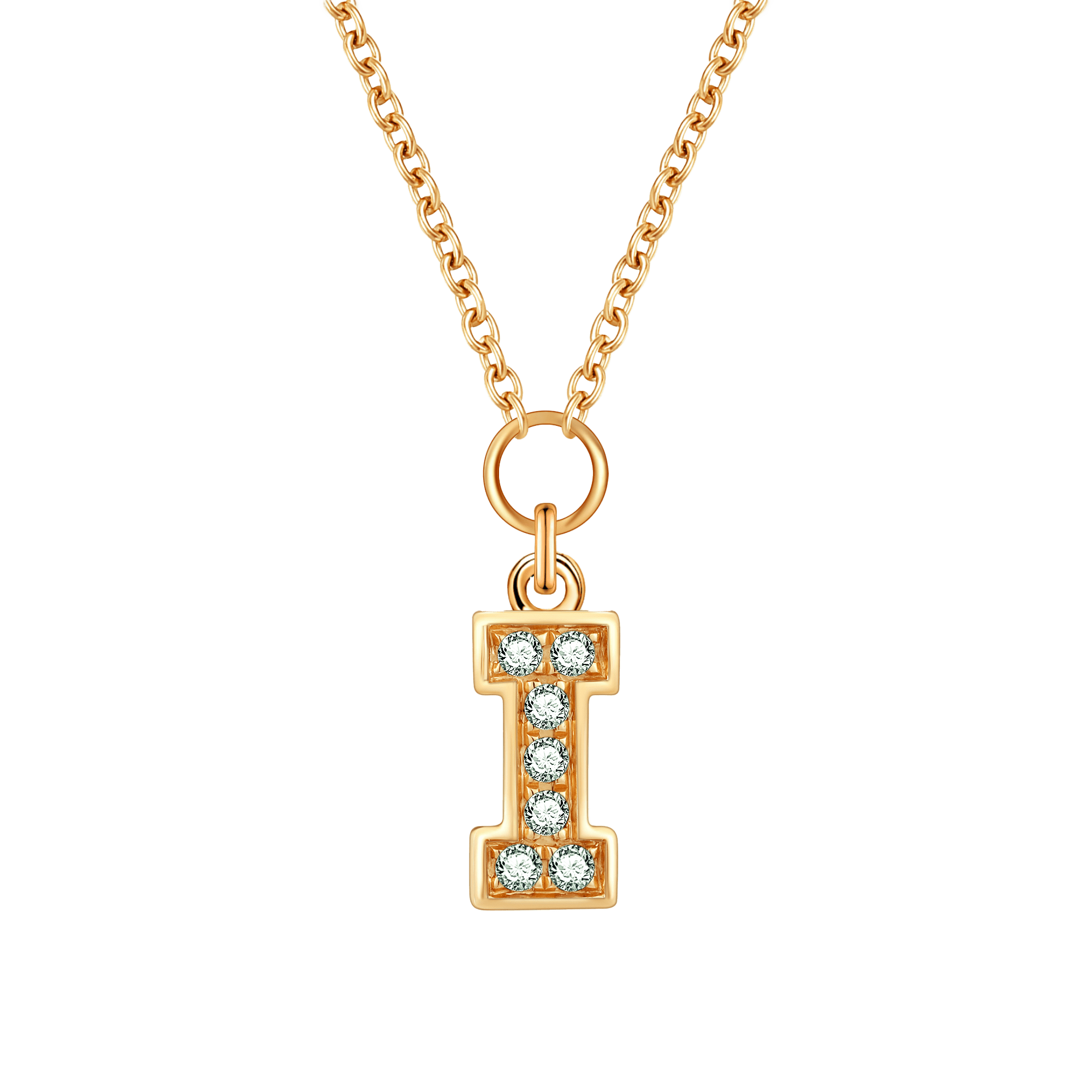 Alphabet LGD pendant necklace - The Future Rocks