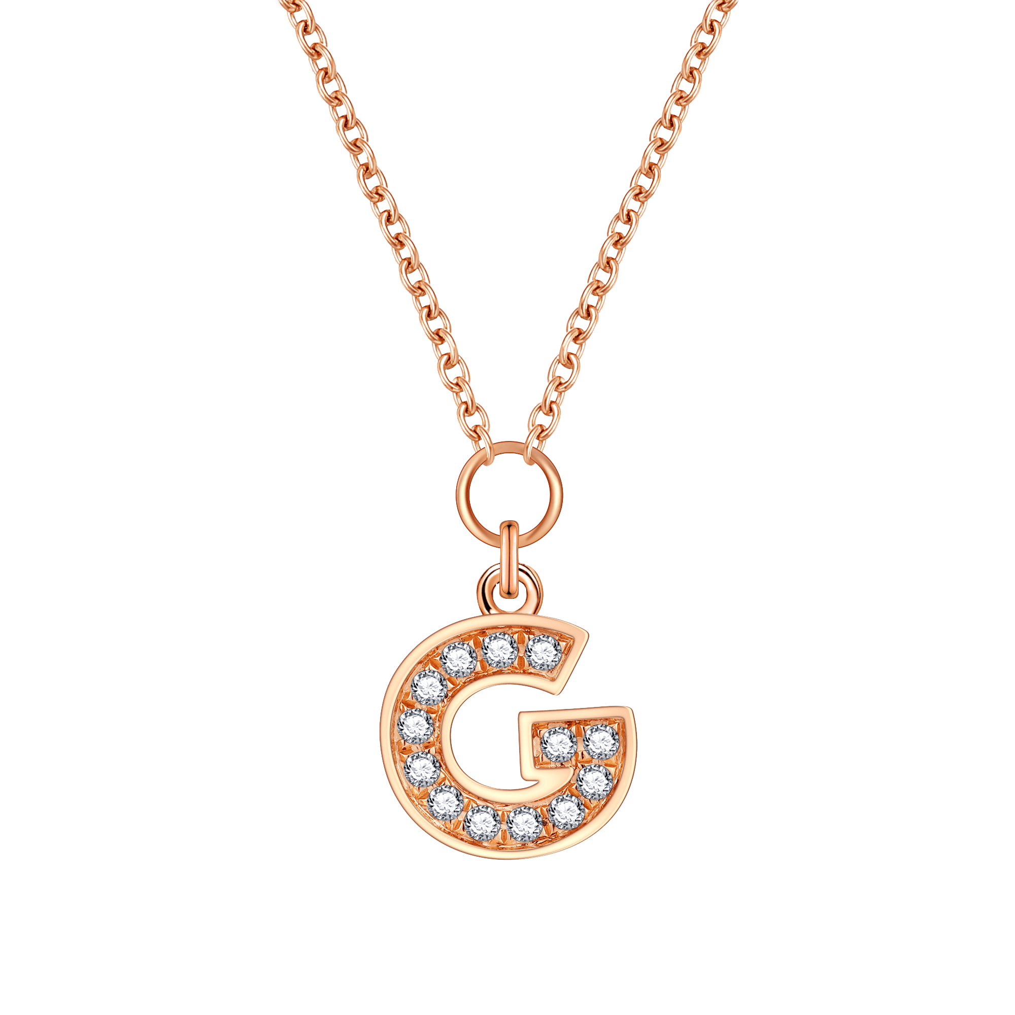  Alphabet LGD pendant necklace - Alphabet LGD pendant necklace -  The Future Rocks -    9 