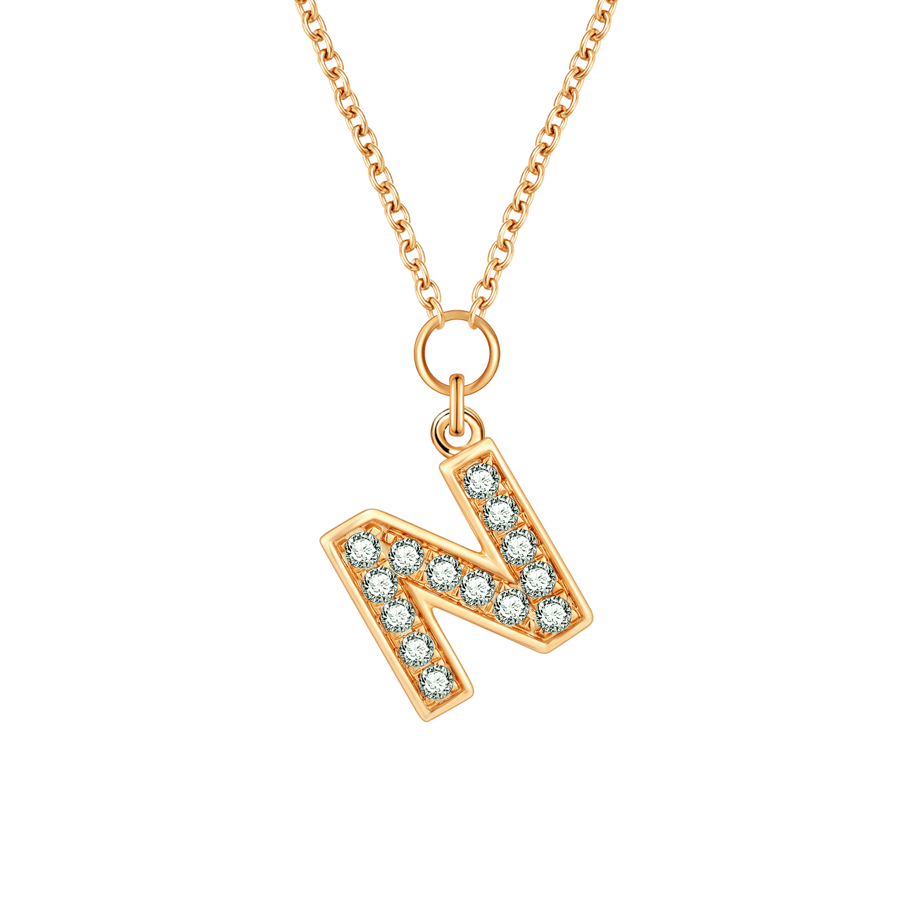 Alphabet LGD pendant necklace - The Future Rocks