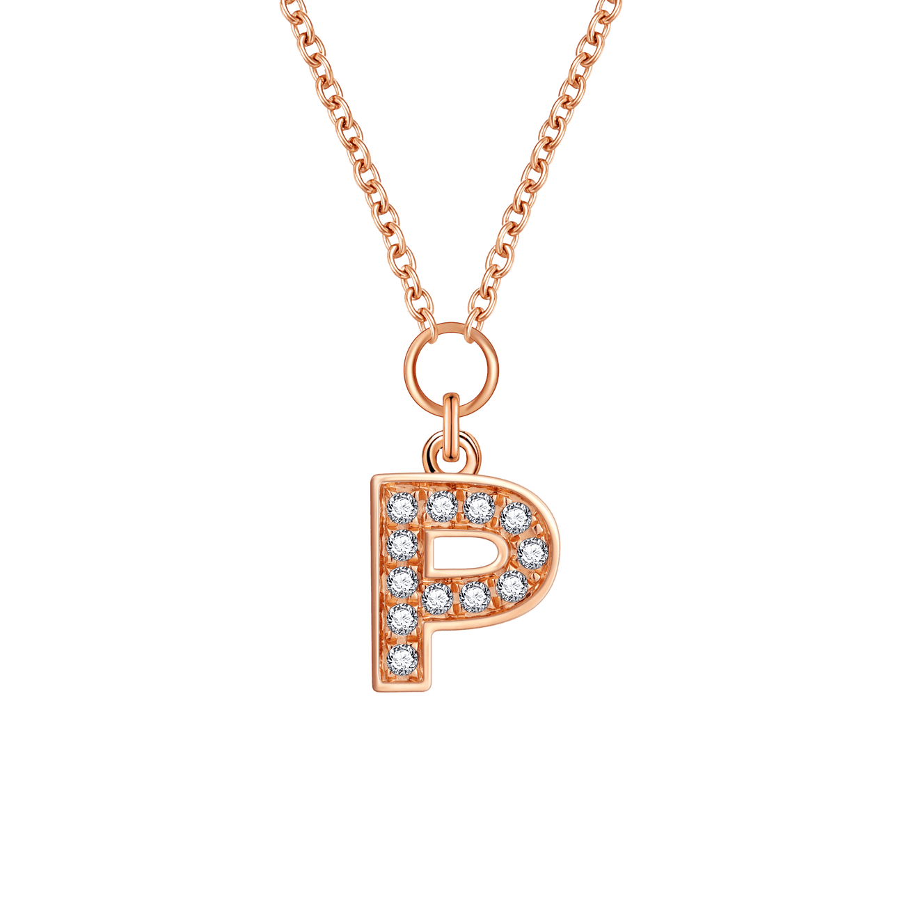  Alphabet LGD pendant necklace - Alphabet LGD pendant necklace -  The Future Rocks -    18 
