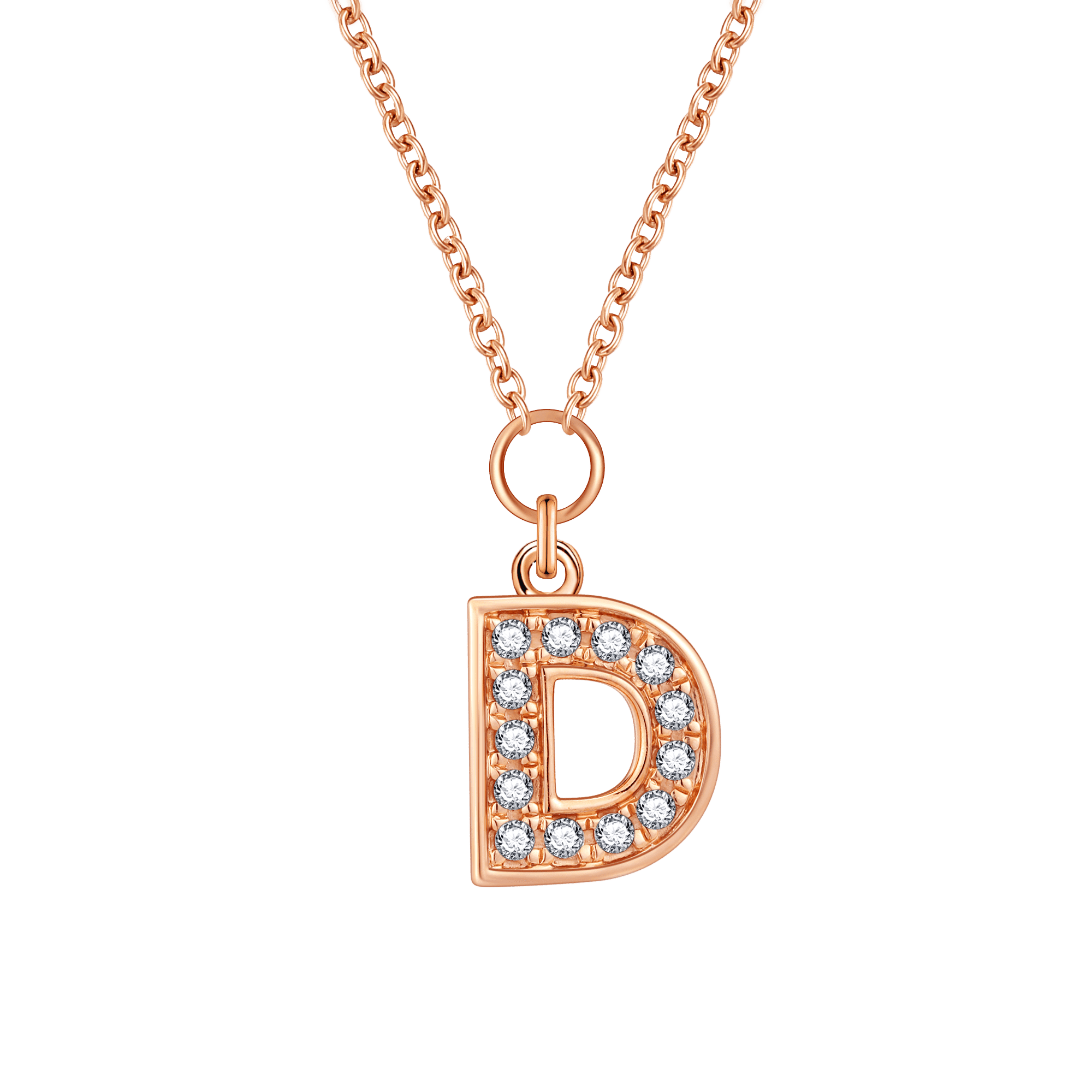  Alphabet LGD pendant necklace - Alphabet LGD pendant necklace -  The Future Rocks -    6 