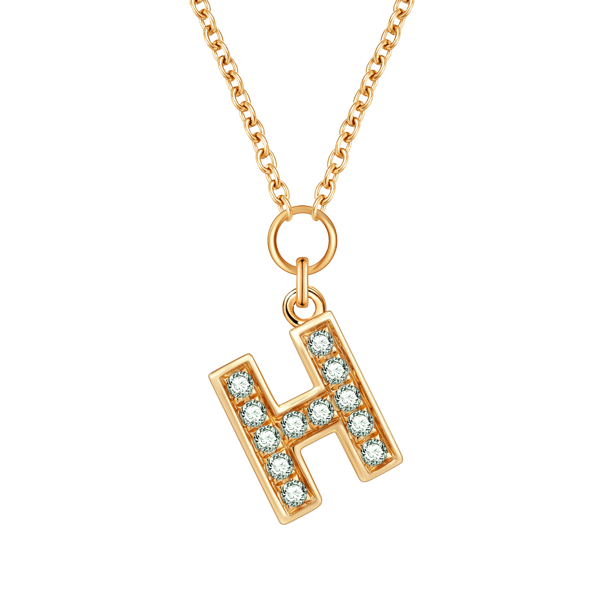 Alphabet LGD pendant necklace - The Future Rocks