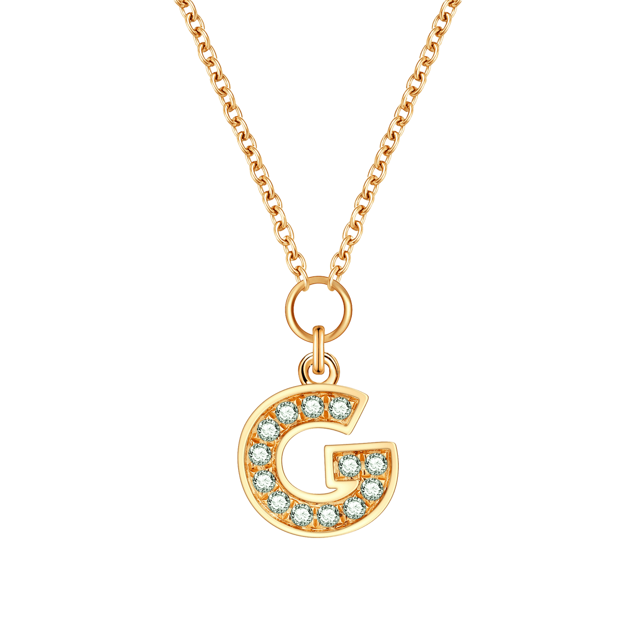Alphabet LGD pendant necklace - The Future Rocks