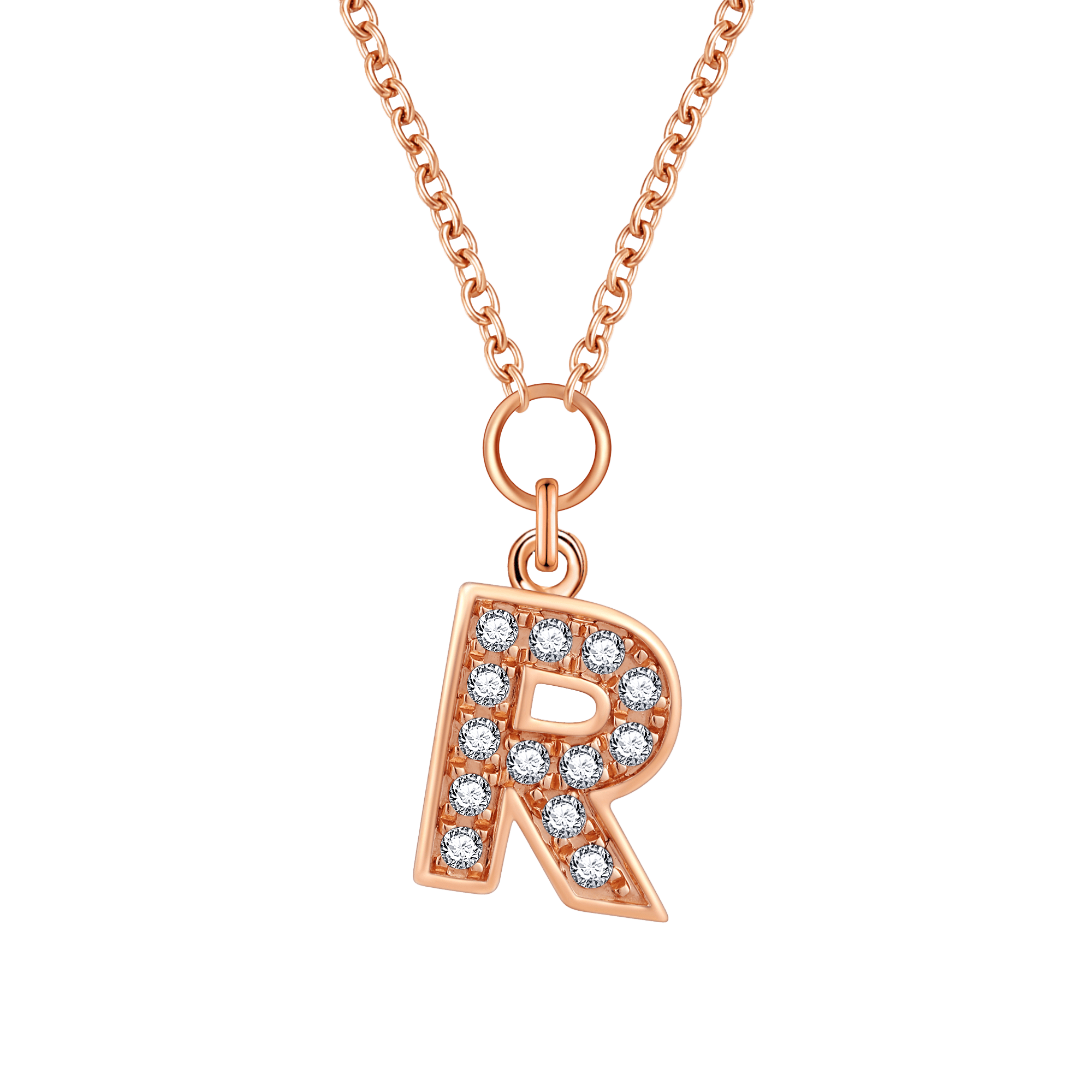  Alphabet LGD pendant necklace - Alphabet LGD pendant necklace -  The Future Rocks -    20 