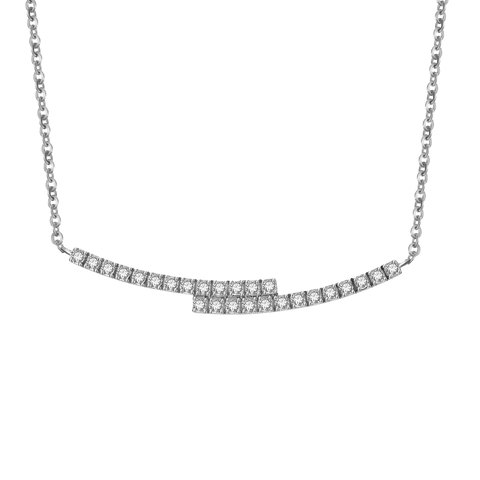 Ballerina necklace - Ballerina Diamond Wave Necklace -  The Future Rocks  -    2 