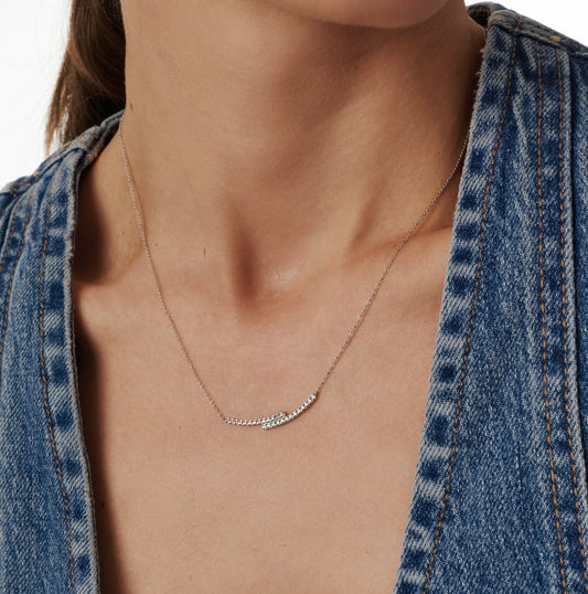 Ballerina pink diamond necklace - Ballerina Pink Diamond Necklace -  The Future Rocks -    2