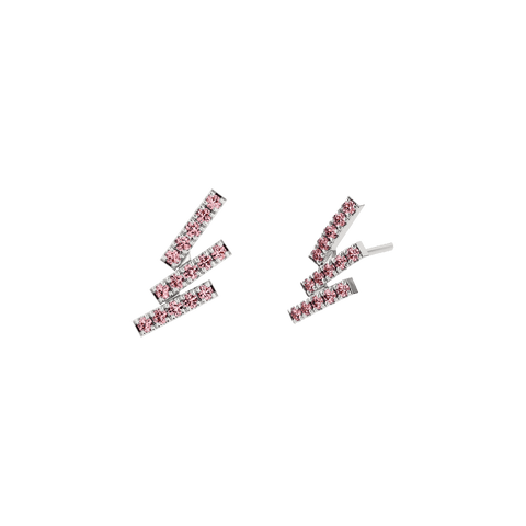  Barak rosa earrings - Barak Lab-Grown Pink Diamond Earrings -  The Future Rocks  -    1 